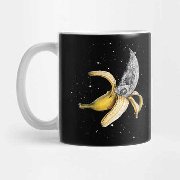 Moon Banana by jamesormiston